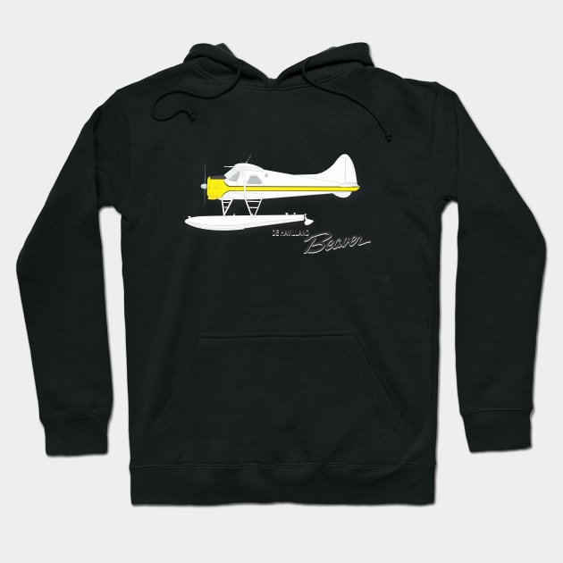 de Havilland Beaver floatplane Hoodie by GregThompson